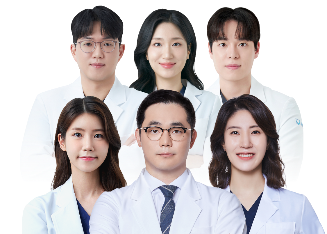 임플란트 전담 의료진들